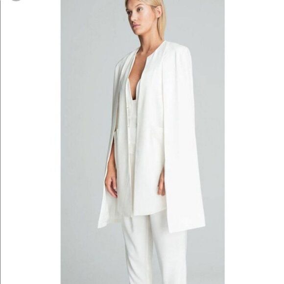 Blessed are the Meek Cape Blazer Ivory Medium - Picture 9 of 10